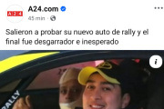 A cuatro días del accidente, la tragedia de “Coyote” Paredes llegó a los medios nacionales