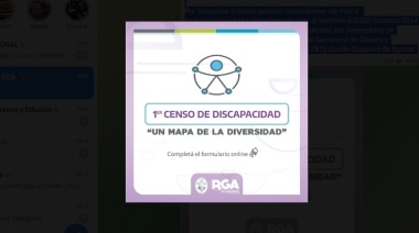 Realizan el “Primer Censo de Discapacidad: Un mapa de la diversidad”