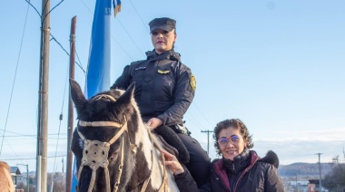 Ediles celebraron la llegada del Correo Histórico a Caballo