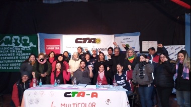 Se presentó la Lista Multicolor para las elecciones de la CTA Autónoma