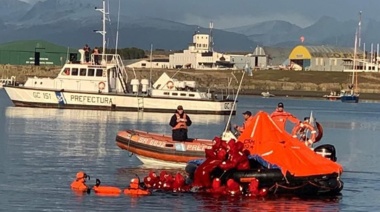 Falleció un buzo de Prefectura en el Puerto de Ushuaia