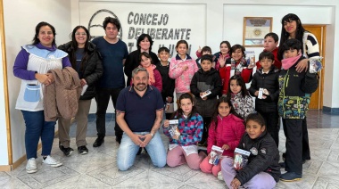 El Concejo de Tolhuin recibió a estudiantes de primaria