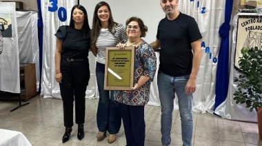 Reconocimiento al Centro de Antiguos Pobladores por su 30 Aniversario