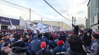 Metalúrgicos ratificaron adhesión al paro general del miércoles