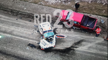 Mujer muere en violento choque sobre ruta complementaria