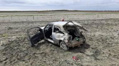El año arrancó con impresionante vuelco en la ruta de circunvalación