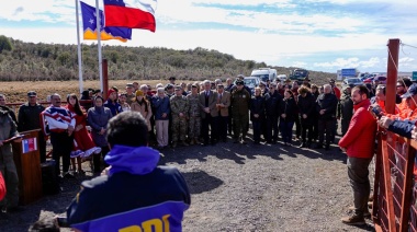 Autoridades binacionales dejaron inaugurada la apertura 2024 del Paso Bellavista en Tierra del Fuego