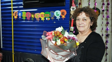 María González festejó su cumpleaños junto a la comunidad de Río Grande