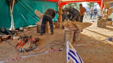 El arte de dos escultores uruguayos, en Tolhuin