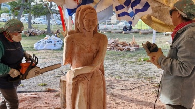 Artistas uruguayas deslumbran en la Fiesta Provincial de la Lenga