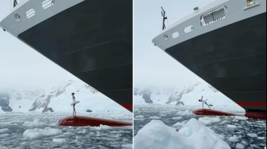 Una bailarina llevó el ballet al Fin del Mundo