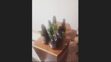 Allanamiento por amenazas terminó en secuestro de molotovs, arma de grueso calibre y drogas