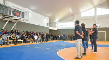 El Colegio Provincial Alicia Moreau de Justo ya cuenta con su propio gimnasio