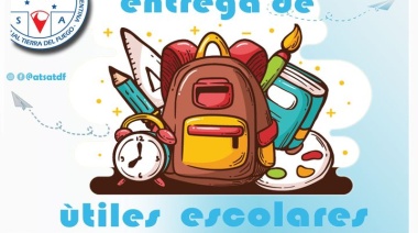 ATSA comienza con la entrega de útiles escolares para sus afiliados