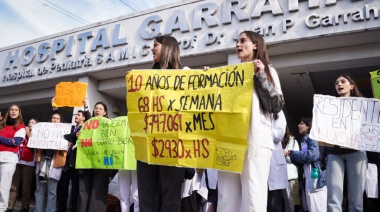 Gremios rechazan aumento en el Garrahan y convocan a asamblea para el martes