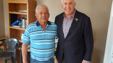 Julio Ramírez se reunió con el embajador de Estados Unidos