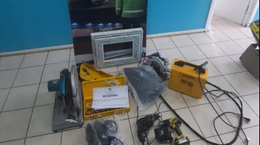 Recuperaron elementos robados de un domicilio de San Martín Norte