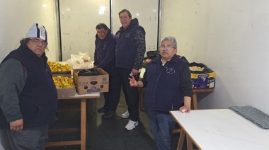 Petroleros dijeron presente en la vigilia con el tradicional locro