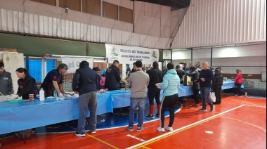 Entregaron más de 4 mil porciones de locro