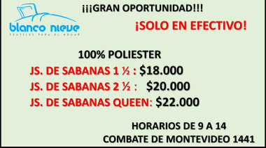 Blanco Nieve venderá sábanas de forma directa para pagar a sus trabajadores
