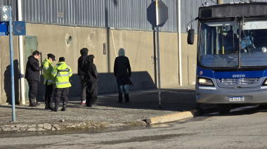 Tres menores demorados por disturbios y roturas en un colectivo de CityBus