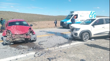 Impactante choque en la zona de Punta María