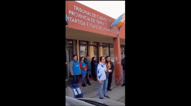 Gremios acompañaron a la secretaria General de APOC