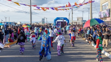 Río Grande se llenó de color y alegría con los Carnavales Barriales