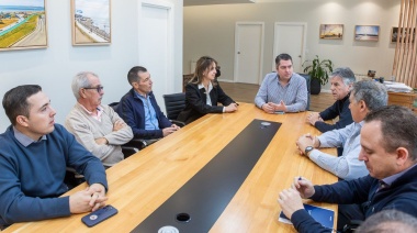 Martín Perez se reunió con representantes de la Cámara de Comercio de Río Grande