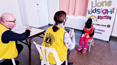 Club de Leones examinó la vista de alrededor de 2.900 niños en este 2023