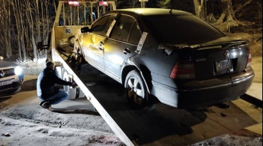 Alcoholemia le dio 2,16 y le secuestraron el auto