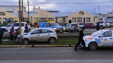 Chocó contra un poste de alumbrado frente al CEMeP