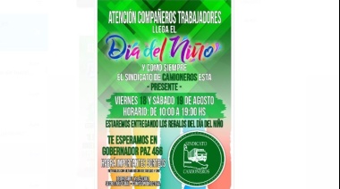 Entregarán regalos para hijos e hijas de afiliados y afiliadas