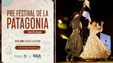 Se encuentran abiertas las inscripciones del Pre Festival en la Patagonia