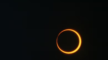 El eclipse solar anular se podrá ver desde Tierra del Fuego