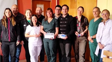 SMATA donó un electrobisturí para el Servicio de Odontología