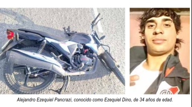 Motociclista muere tras chocar con una columna de alumbrado público