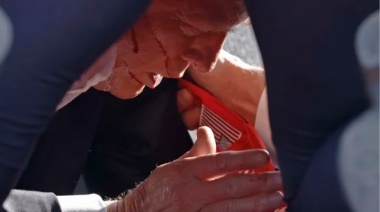Intentaron asesinar a Donald Trump durante un acto de campaña