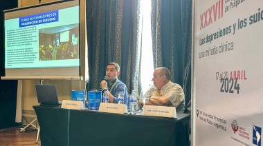 Río Grande contó su experiencia en el XXXVII Congreso Argentino de Psiquiatría y Salud Mental