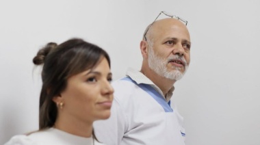 “Venimos a colaborar con la salud pública y a aportar al bienestar de nuestros vecinos y vecinas”, dijo Pesce