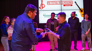 Damián Torres fue el ganador del Pre-Festival en la Patagonia