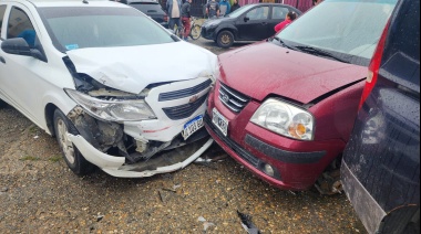 Múltiple choque en Chacra II con 5 trasladados al hospital