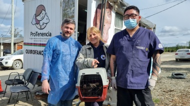 Nueva jornada de castración masiva en el barrio 9 de Octubre