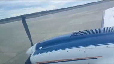Avioneta aterrizó de emergencia en Punta Arenas por una falla mecánica