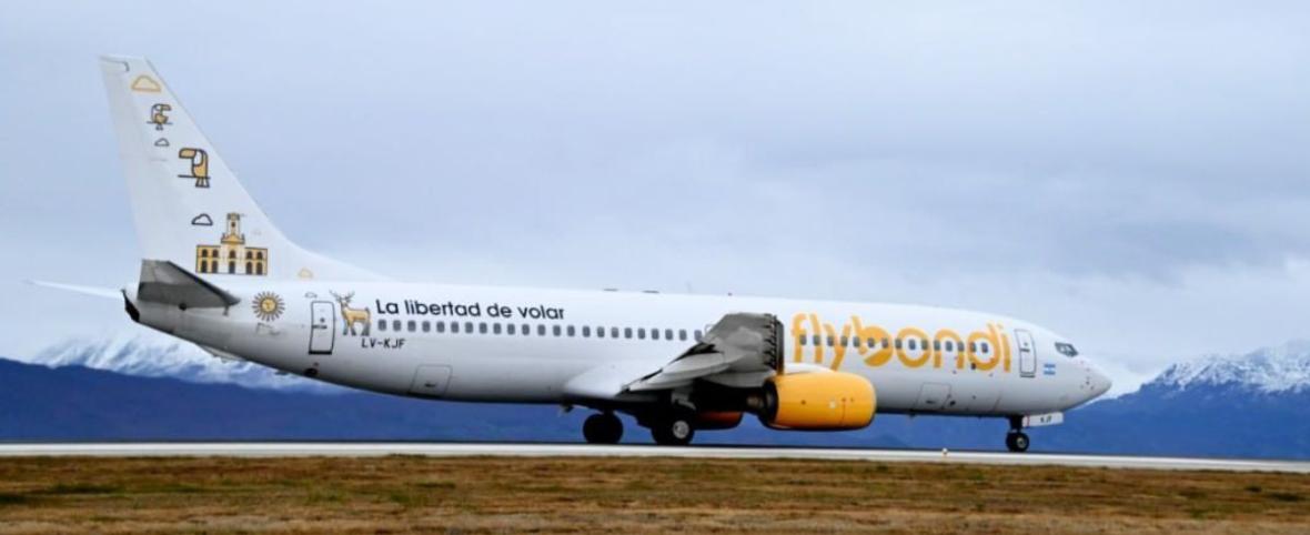 Tierra del Fuego se suma al beneficio de vuelos baratos