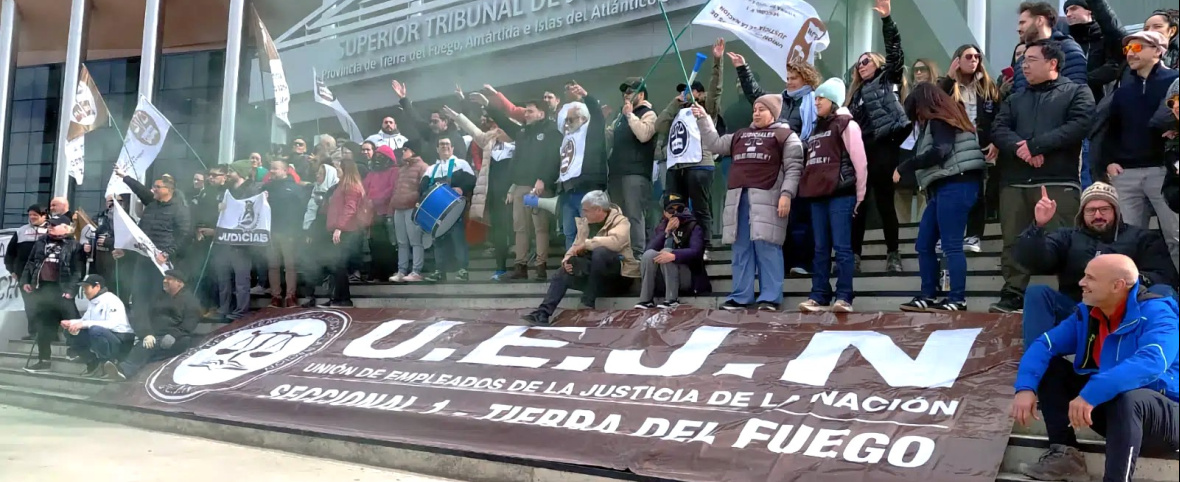 Judiciales de Tierra del Fuego paran este viernes