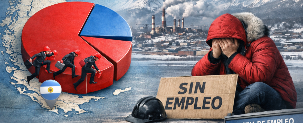 “Casi tres de cada cuatro empleos perdidos en Argentina fueron fueguinos”, alertó Fernando Chiesa de Finnova