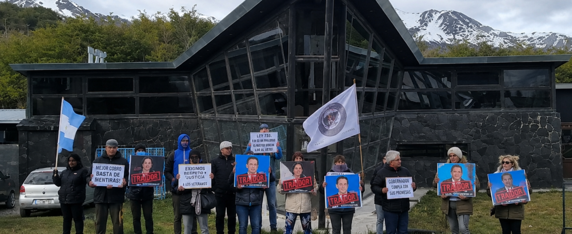 Retirados de la Policía Territorial se manifestarán durante la sesión legislativa