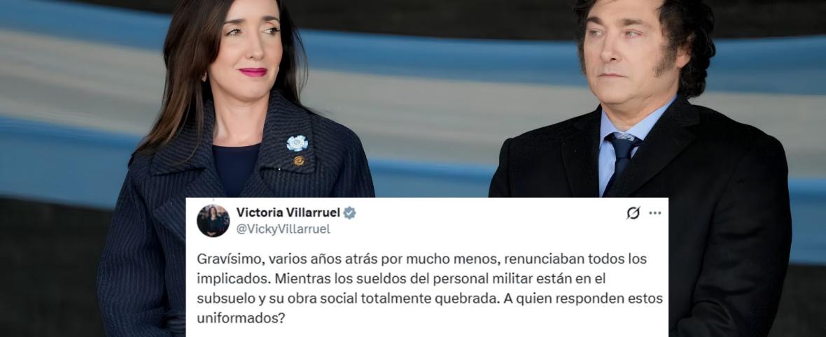Villarruel volvió a golpear a Milei y expuso la fractura libertaria