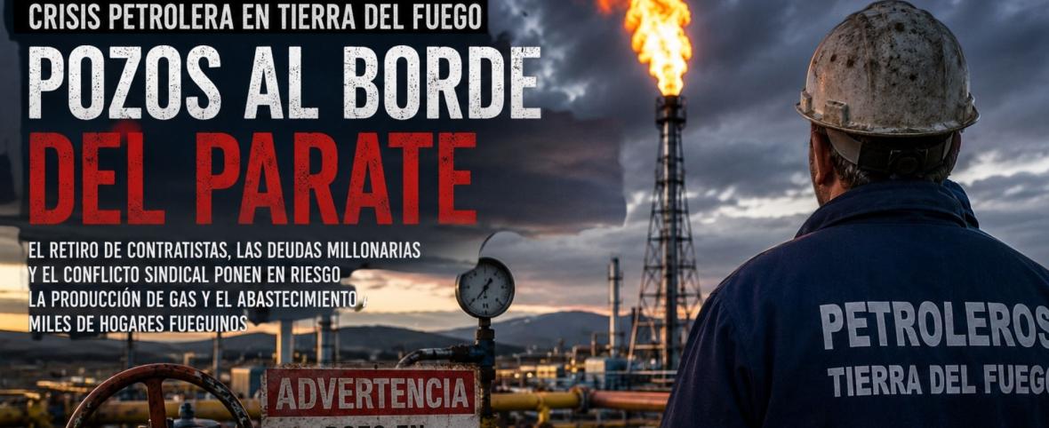 La crisis petrolera pone en riesgo la producción de gas en Tierra del Fuego